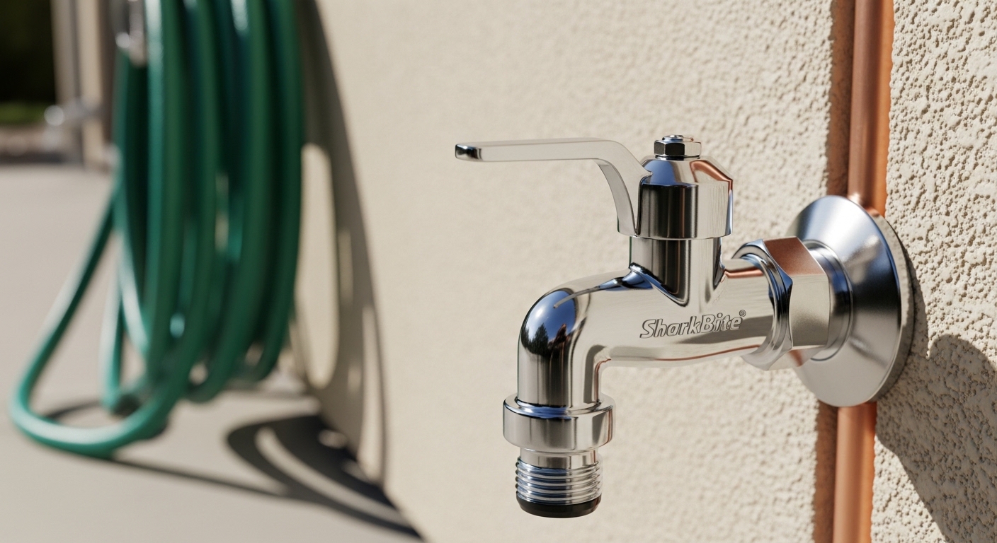 outdoor faucet sharkbite