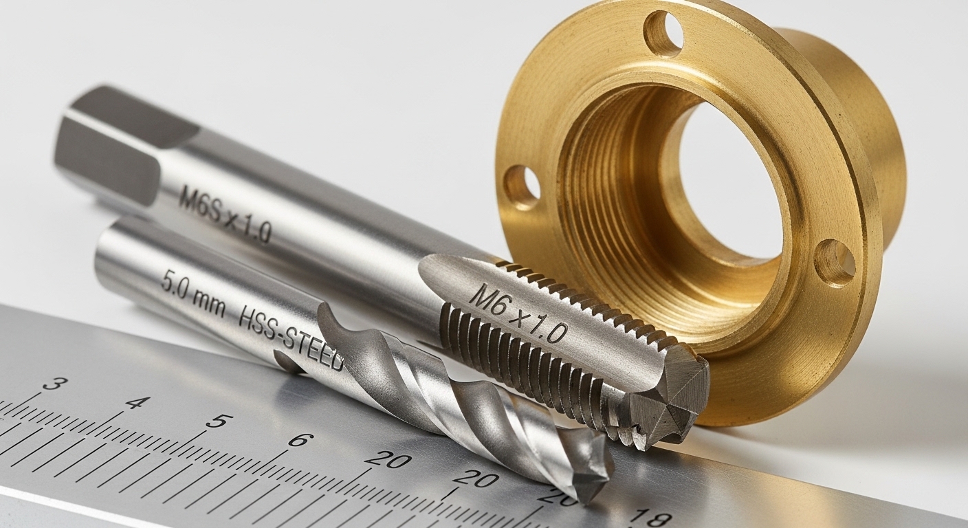 m6 tap hole size in mm