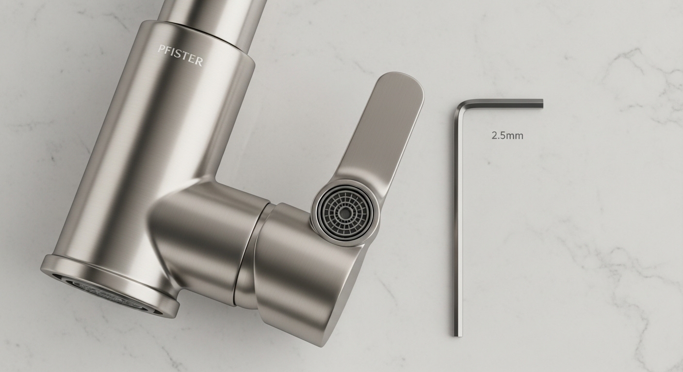 pfister kitchen faucet handle loose