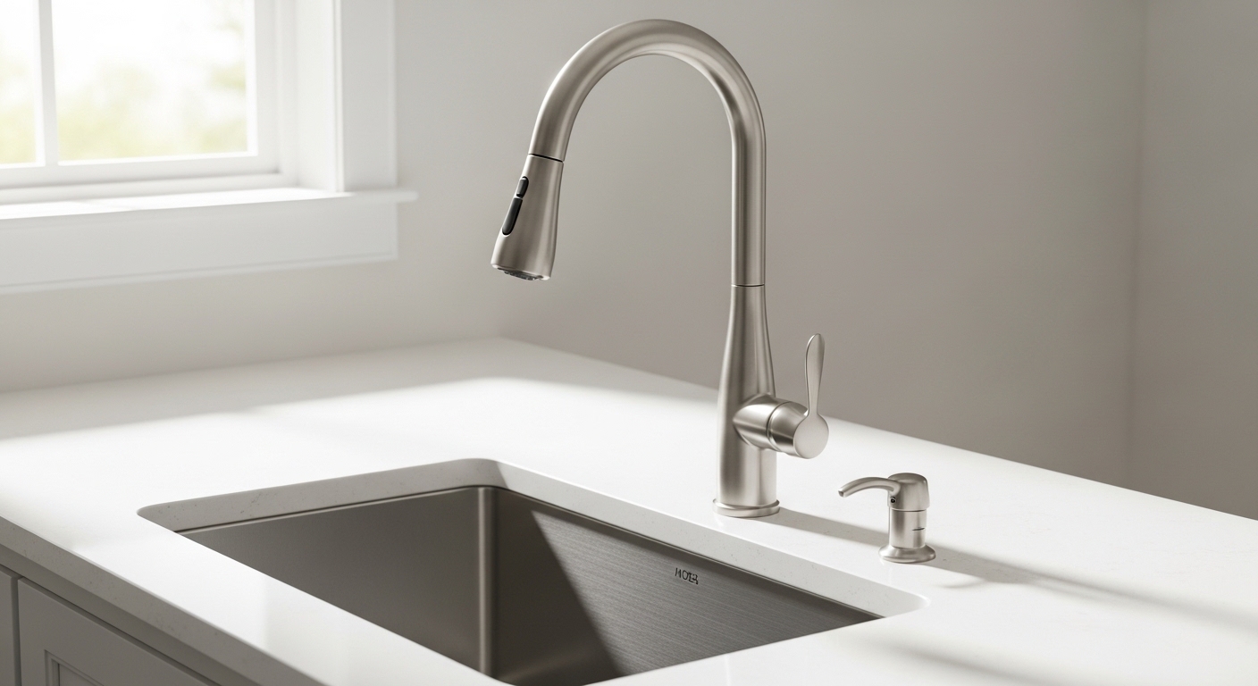 moen jase brushed nickel faucet