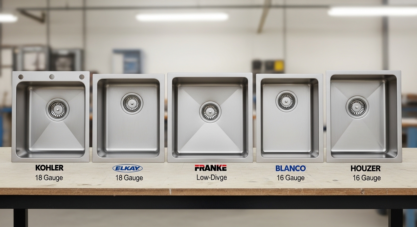 stainless steel sink brands