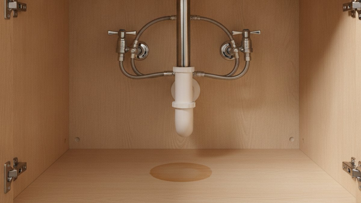 how to fix leaky faucet under bathroom sink