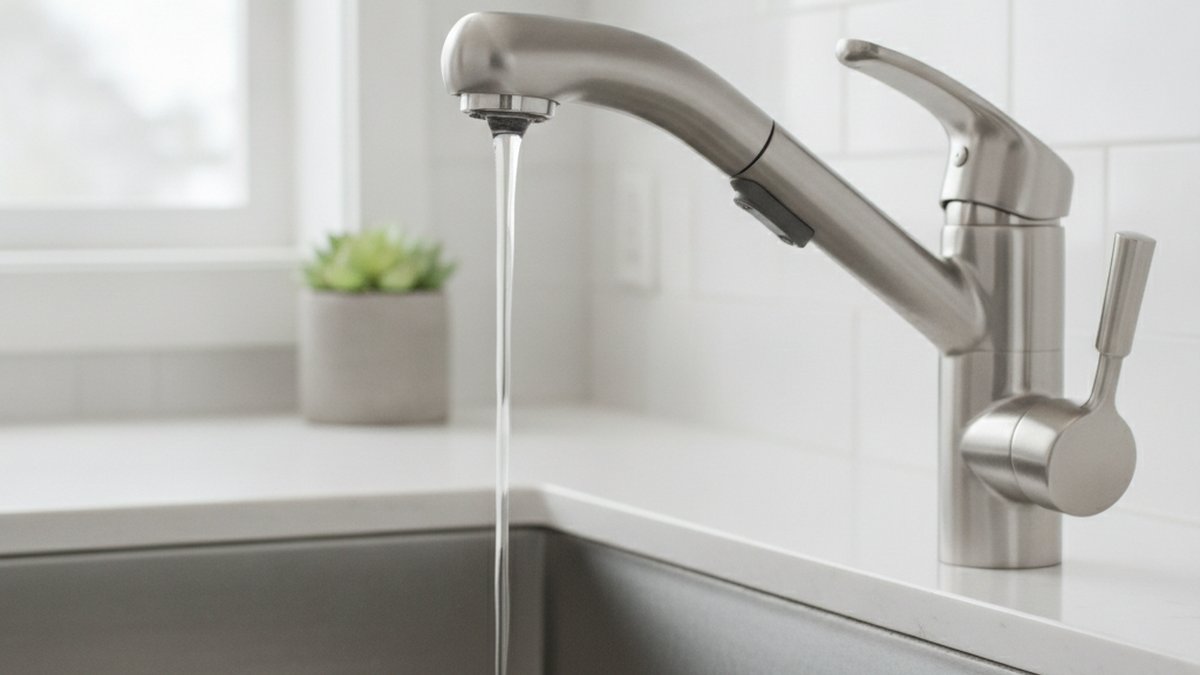 moen kitchen faucet low water pressure repair